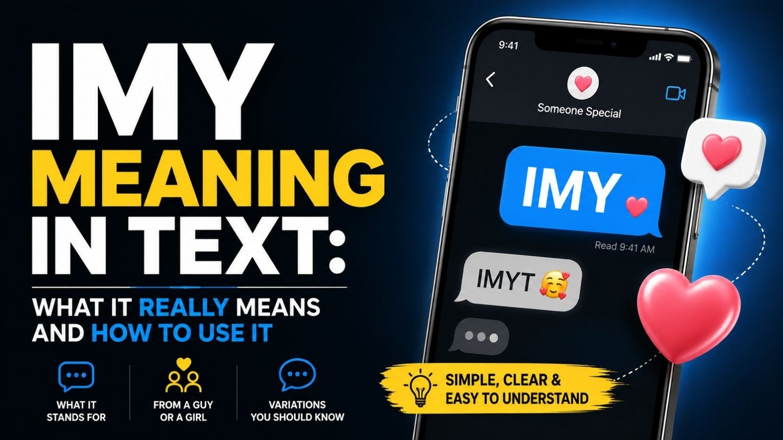 IMY Meaning In Text The Real Meaning Behind These 3 Letters