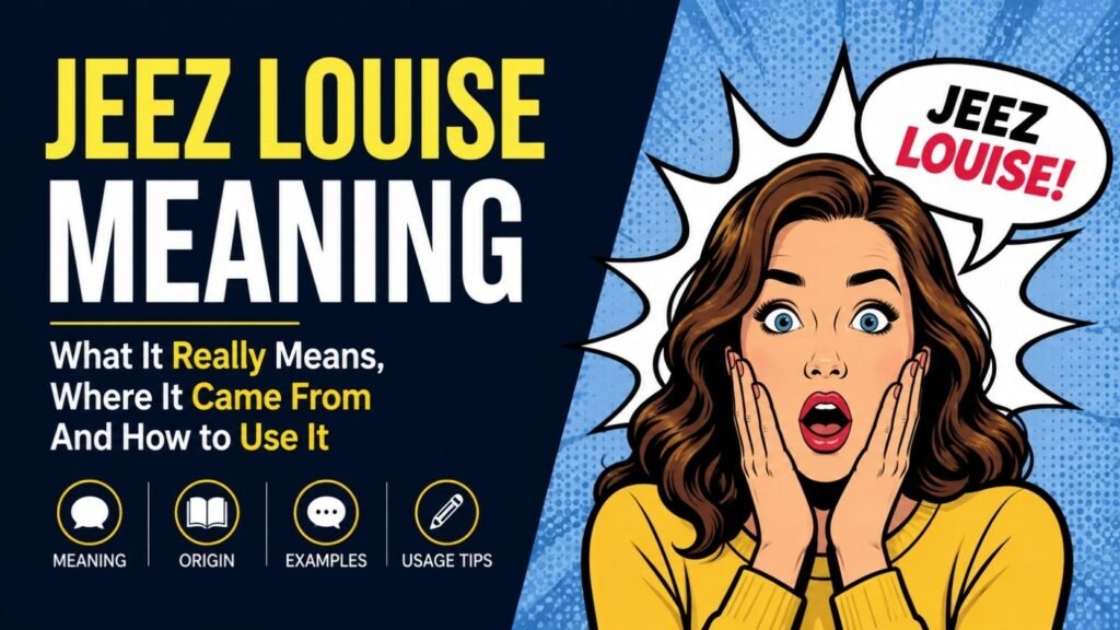 Jeez Louise Meaning: What It Really Means, Where It Came From And How to Use It