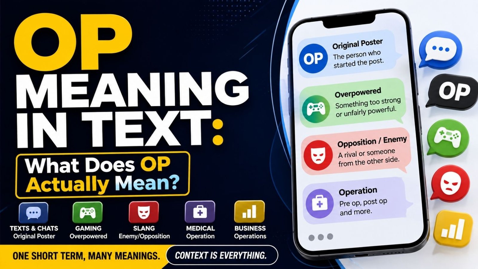 OP Meaning In Text: What Does OP Actually Mean?