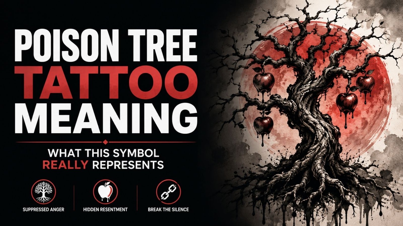 Poison Tree Tattoo Meaning: What This Symbol Really Represents