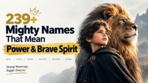 239+ Mighty Names That Mean Power & Brave Spirit 2026