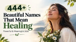 444+ Beautiful Names That Mean Healing: Powerful & Meaningful 2026