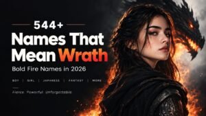 544+ Names That Mean Wrath: Bold Fire Names in 2026
