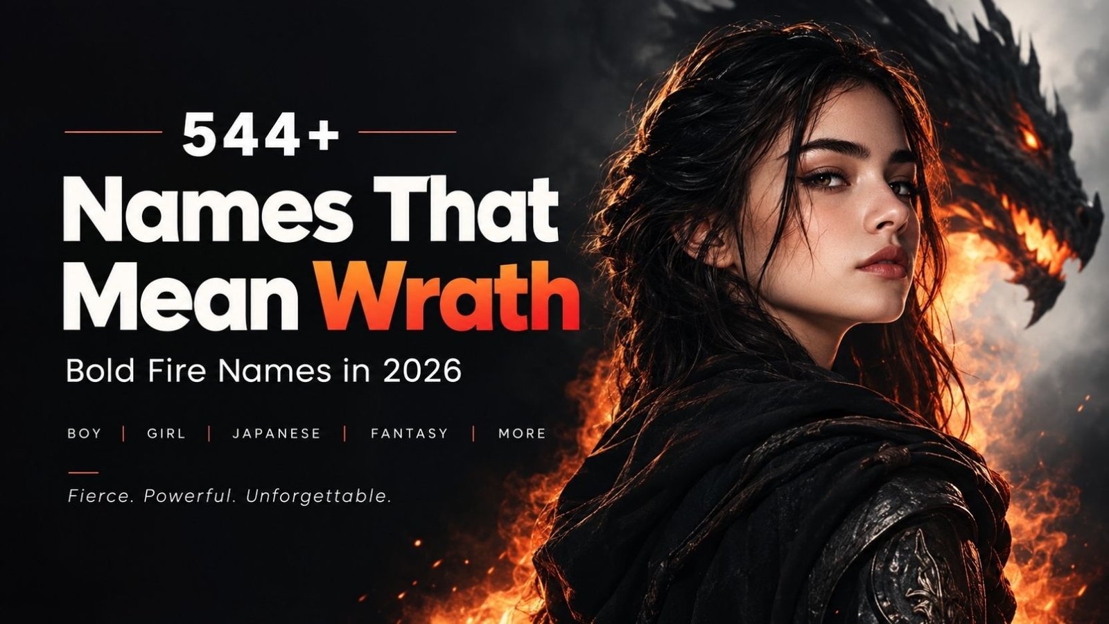 544+ Names That Mean Wrath: Bold Fire Names in 2026