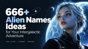 666+ Alien Names Ideas for Your Intergalactic Adventure