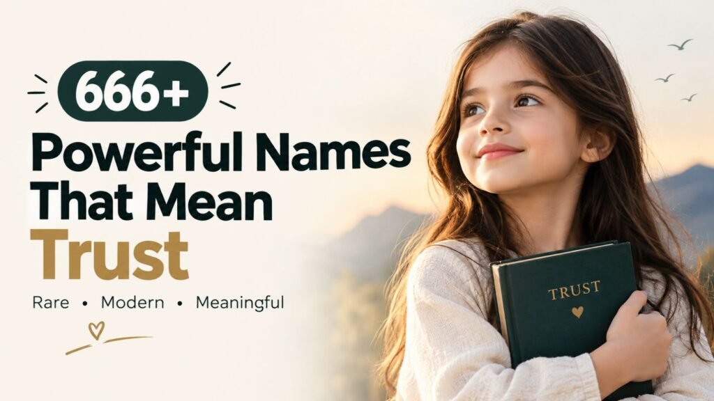 666+ Powerful Names That Mean Trust (Rare, Modern) (1)