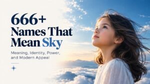 666+Names That Mean Sky: Meaning, Identity, Power, and Modern Appeal