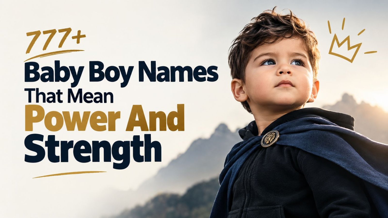 777+ Baby Boy Names That Mean Power And Strength
