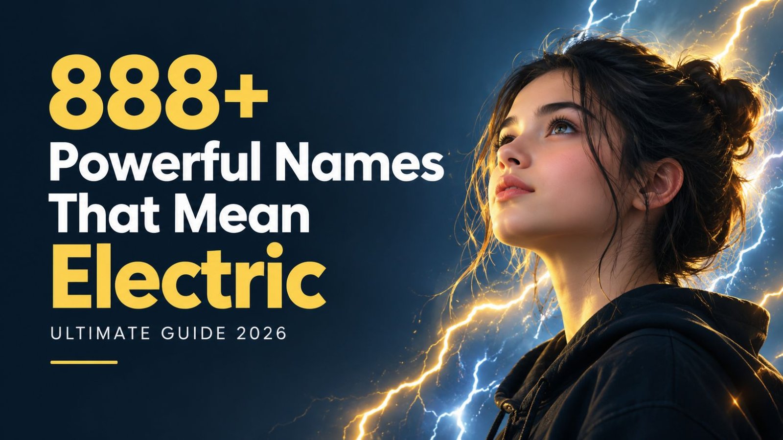 888+ Powerful Names That Mean Electric: Ultimate Guide 2026