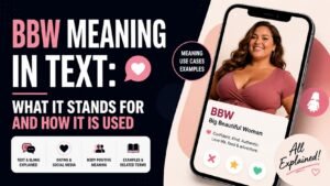 BBW Meaning In Text