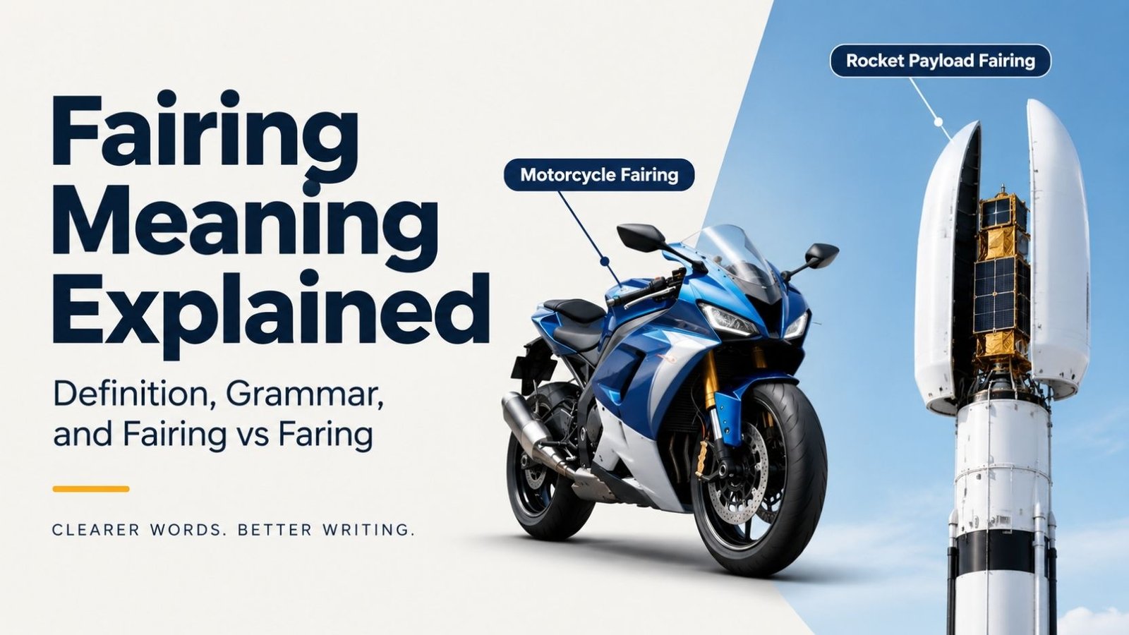 Fairing Meaning: A Complete Guide to Definition, Grammar, and Usage
