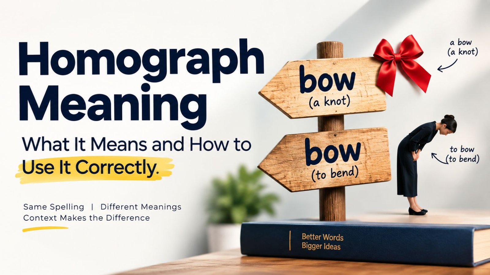 Homograph Meaning: What It Means and How to Use It Correctly