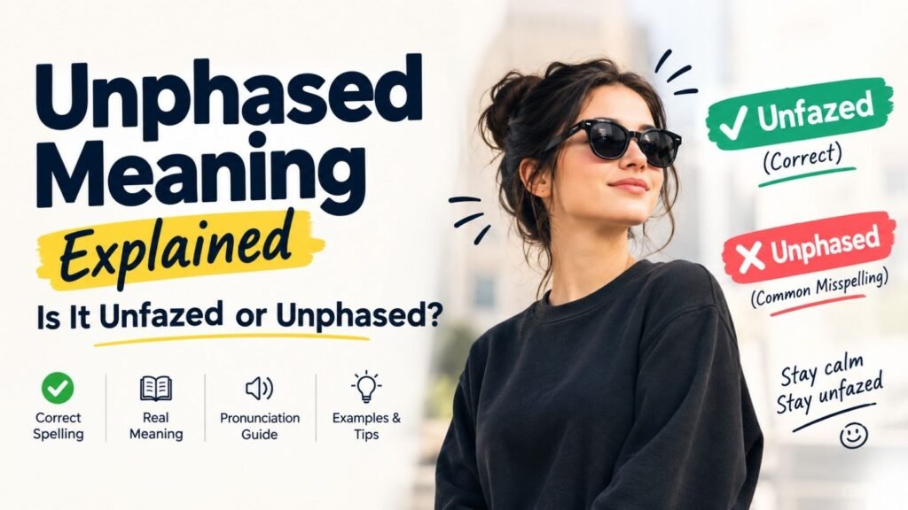 Unphased Meaning: What This Word Really Means And How To Use It Correctly