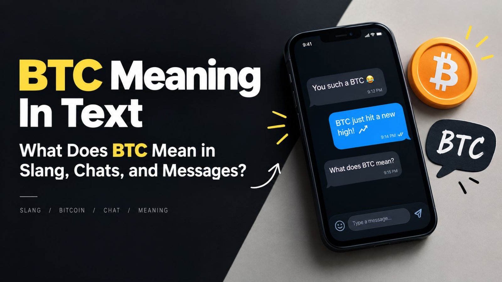 BTC Meaning In Text: What Does BTC Mean in Slang, Chats, and Messages?