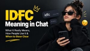 IDFC Meaning in Chat: What It Really Means and How People Use It