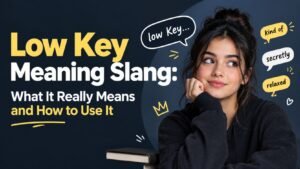 Low Key Meaning Slang: What It Really Means and How to Use It