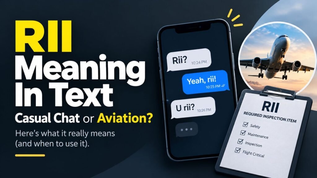 RII Meaning In Text: What It Really Means
