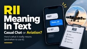 RII Meaning In Text: What It Really Means