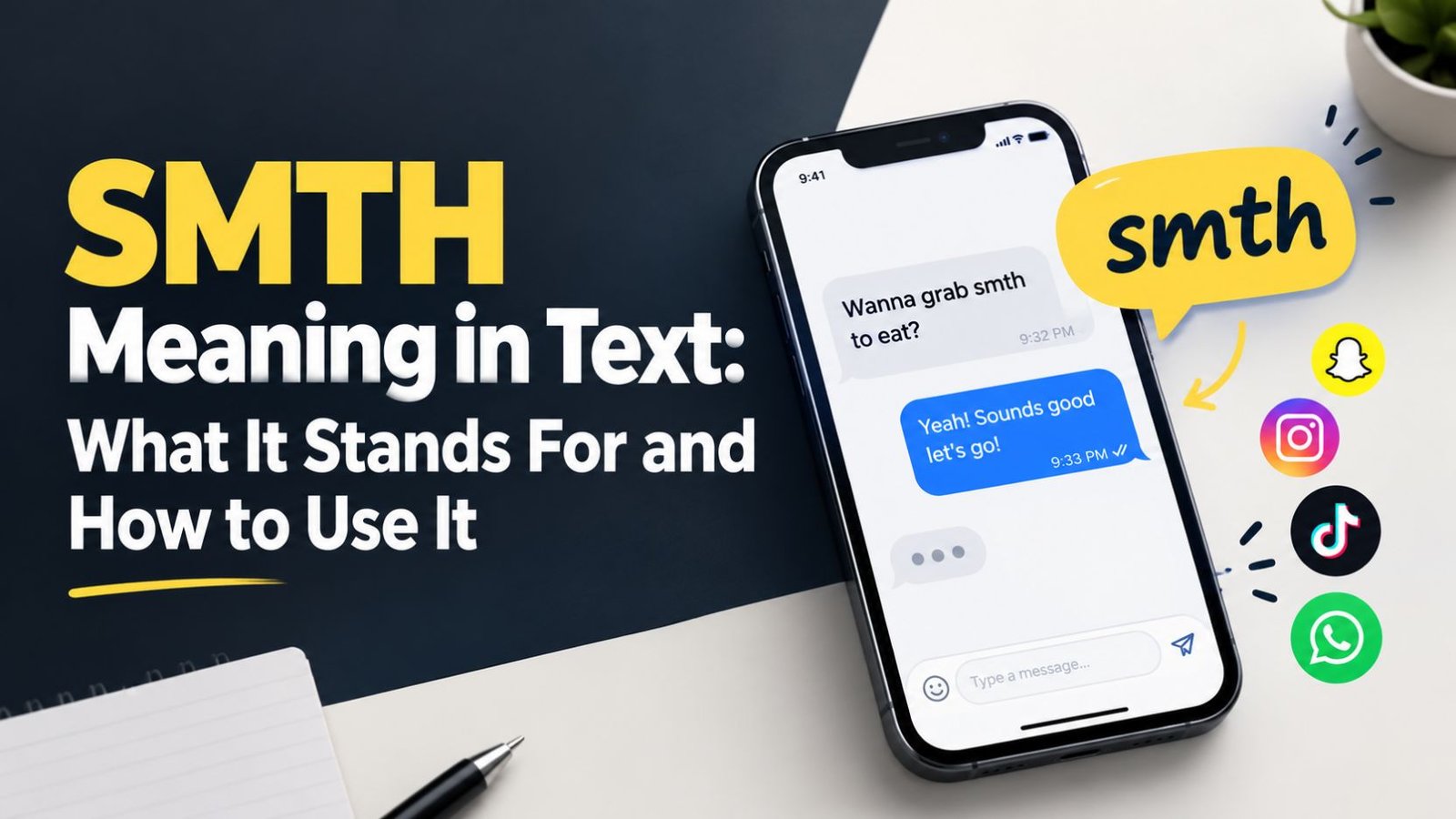 SMTH Meaning in Text_ What It Stands For and How to Use It