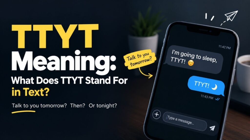 TTYT Meaning: What Does TTYT Stand For in Text?