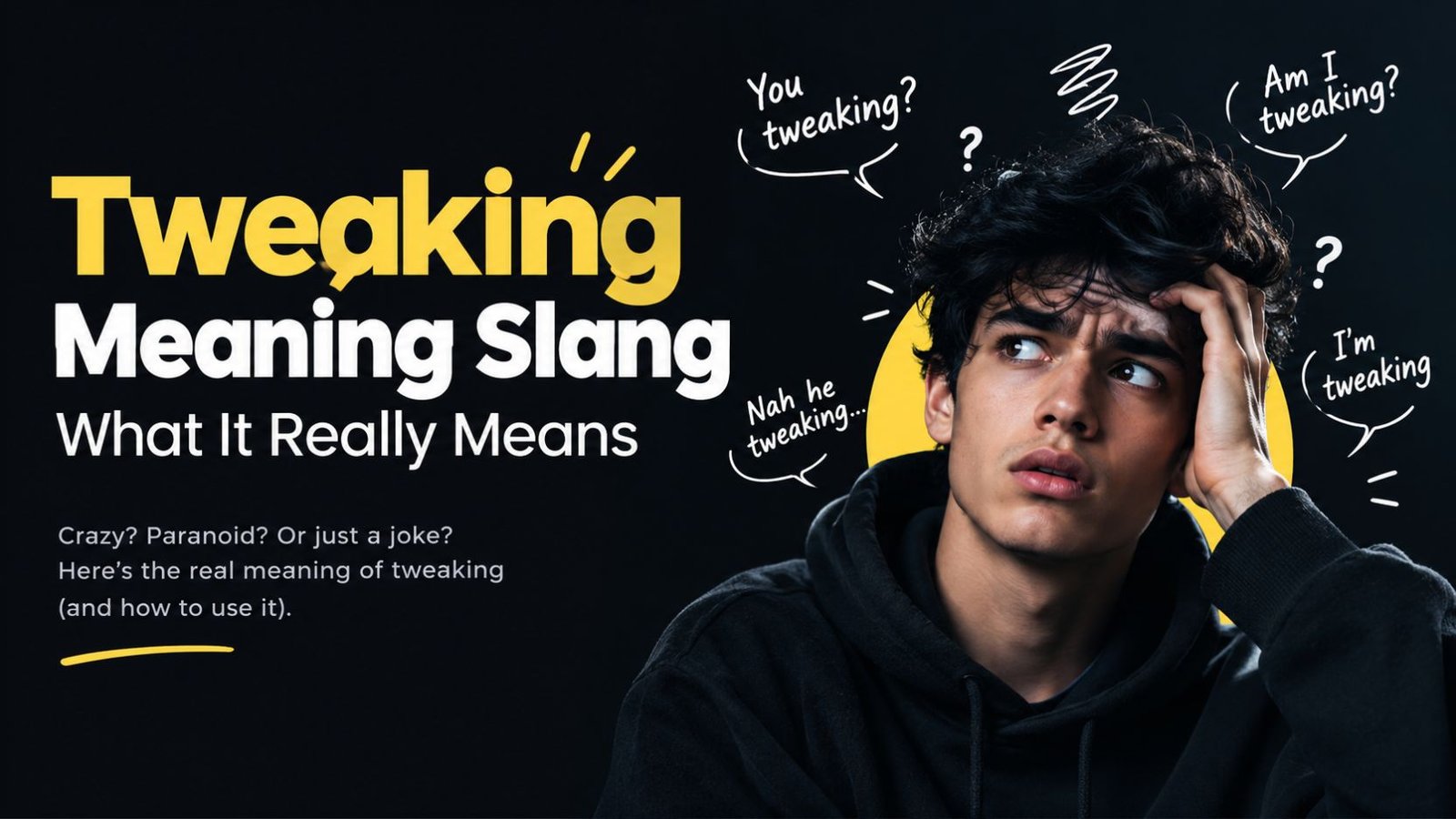 Tweaking Meaning Slang: What It Really Means