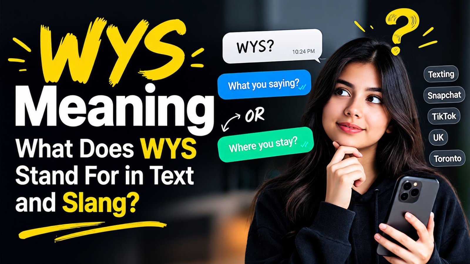WYS Meaning: What Does WYS Stand For in Text and Slang?